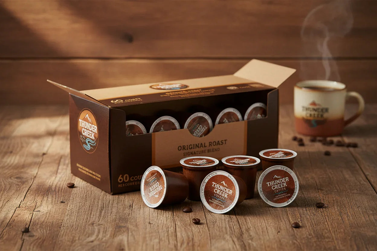 Thunder Creek Coffee Pods 60 Pack