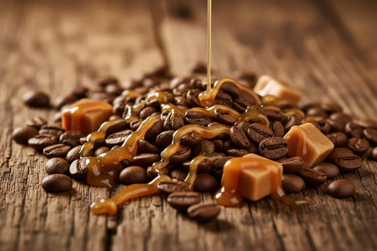 Caramel Coffee Detail