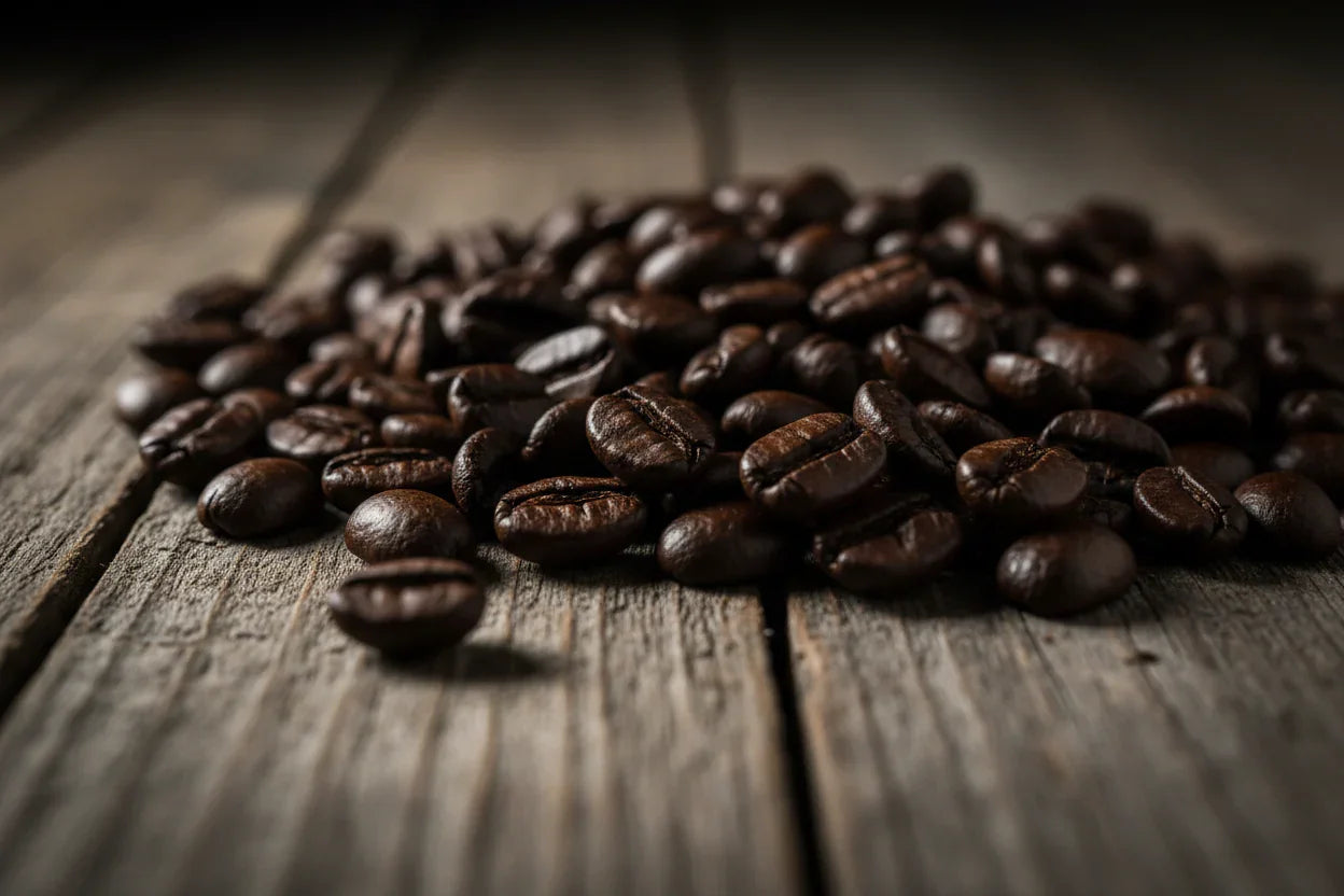 French Roast Bean Detail