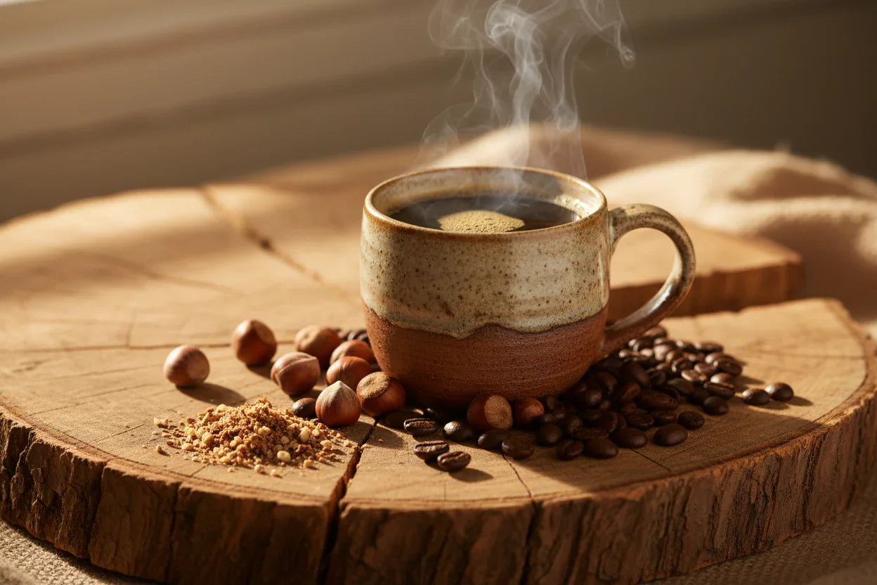 Hazelnut Coffee Lifestyle
