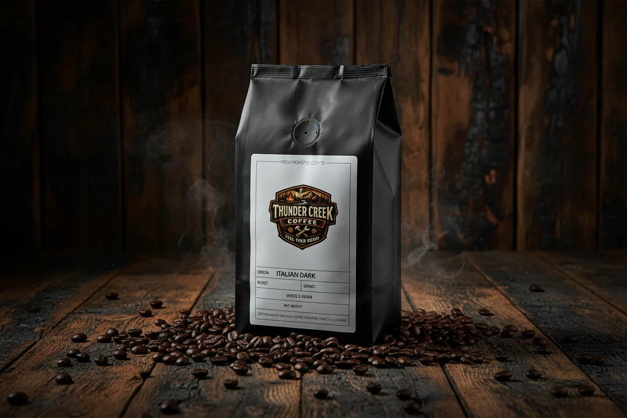 Italian Roast Dark Coffee Bag
