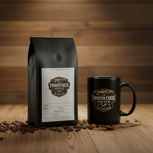 Morning Ritual Bundle - Black Mug
