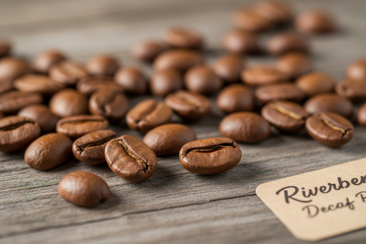 Riverbend Decaf Bean Detail