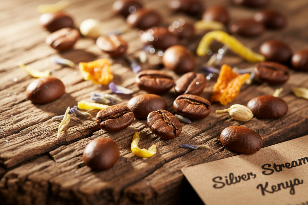 Silver Stream Bean Detail