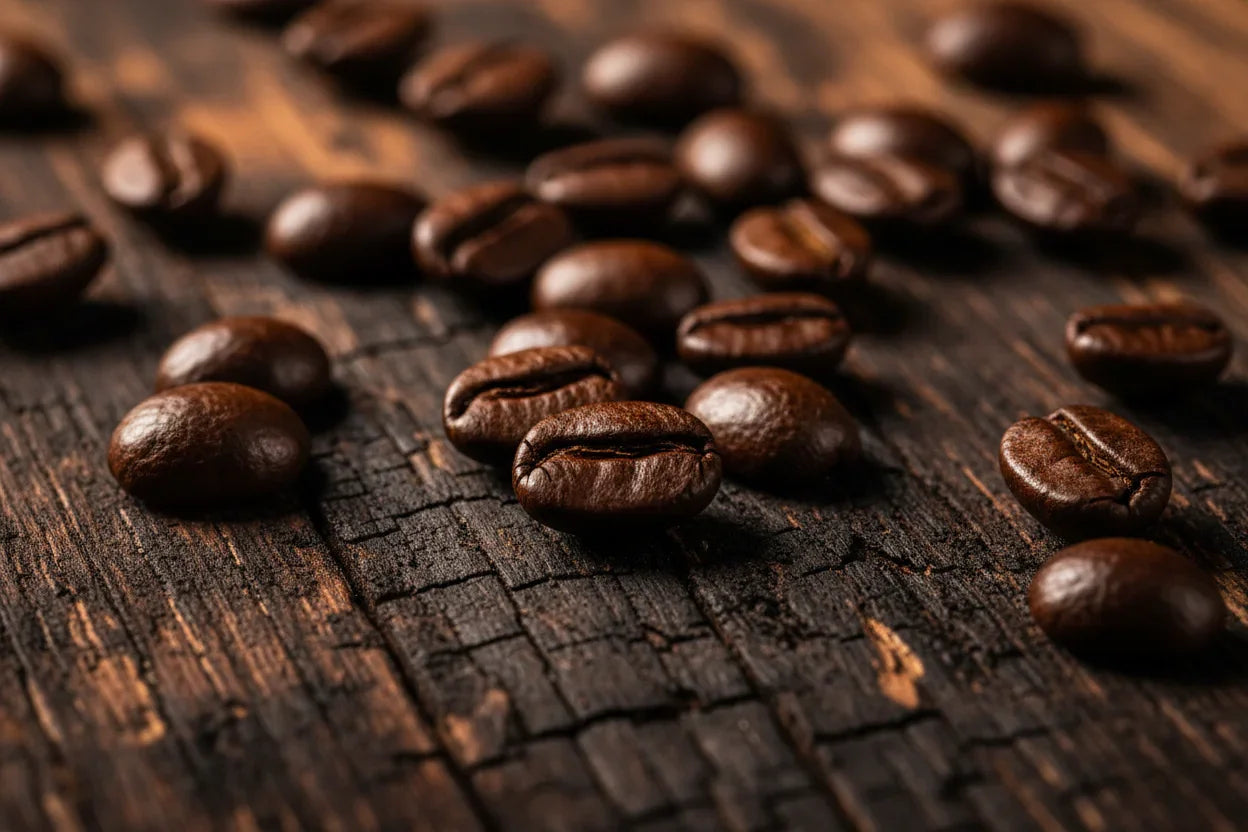 Whiskey Barrel Aged Bean Detail